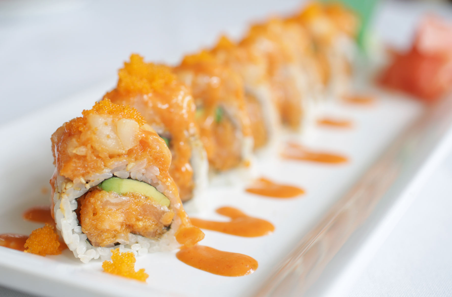 Koi Sushi - Golden Dragon roll